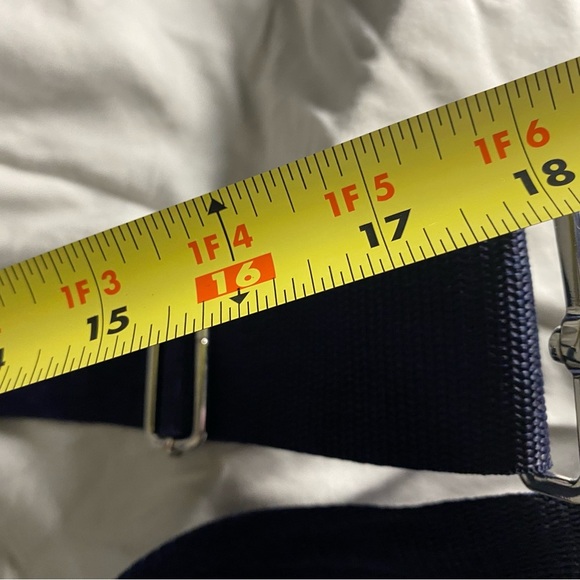 Tommy Hilfiger Blue and Red Duffel Bag with Signature Design - Picture 14 of 16